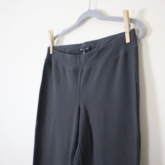 Eileen Fisher Size PP System Washable Crepe Slim Ankle Pant Gray - Picture 5 of 9